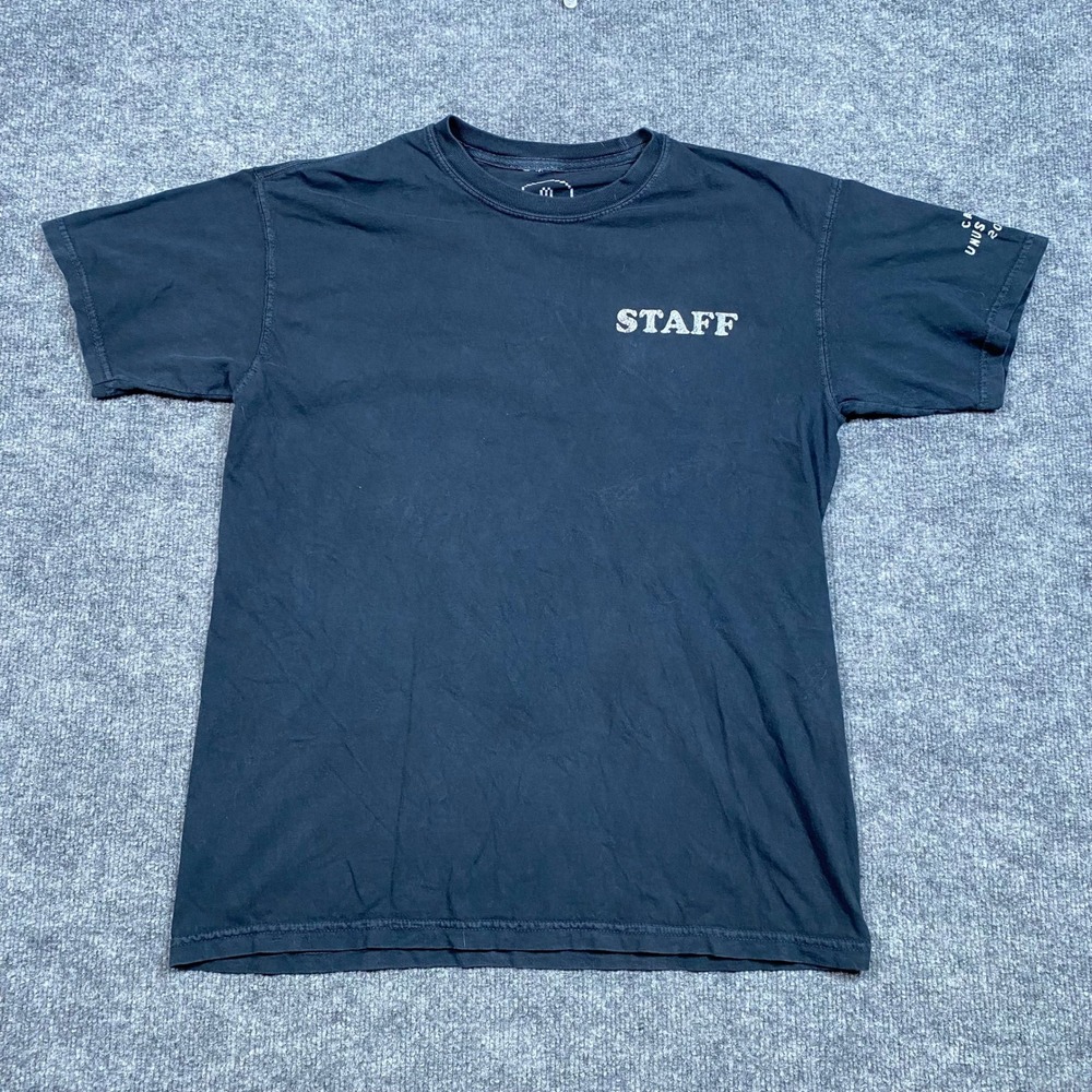 Unus Annus‎ Camp Staff T-Shirt Black Always Remember The Buddy System Mens M
